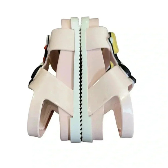 Mini Melissa Mickey Minnie Mouse Pink Sandals Size 5 - Picture 3 of 6